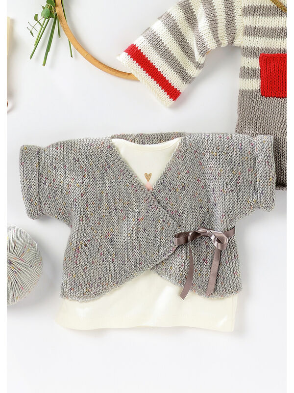 Lana Grossa KIMONO JACKET Cool Wool Baby