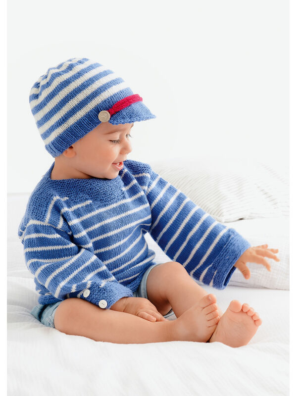 Lana Grossa PULLOVER Cool Wool Baby