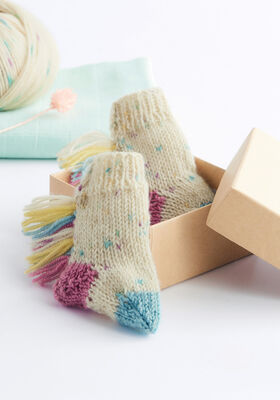 SOCKS Cool Wool Baby Print Punto & Cool Wool Baby from Lana Grossa