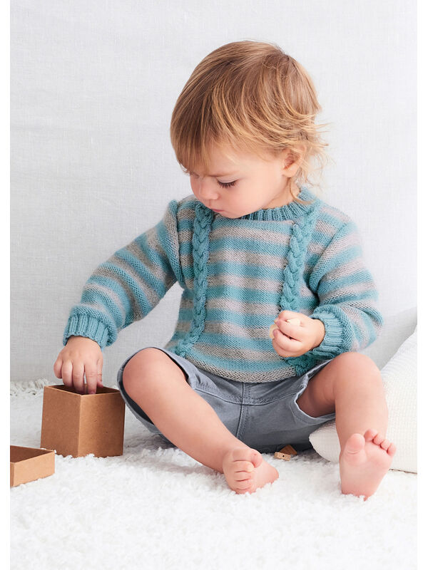 Lana Grossa PULLOVER Cool Wool Baby