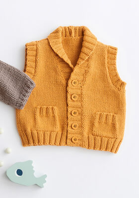 VEST Elastico from Lana Grossa