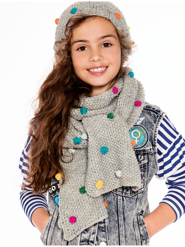 Lana Grossa SCARF Alpina Landhauswolle/Cool Wool