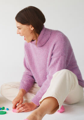 PULLOVER Per Fortuna & Cool Wool Lace from Lana Grossa
