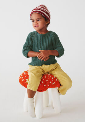 MUSHROOM STOOL Organico from Lana Grossa
