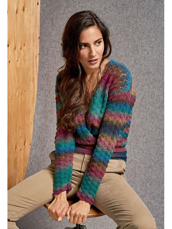 Lana Grossa CARDIGAN Cashmere 16 Fine Degradé