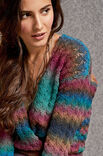 Lana Grossa CARDIGAN Cashmere 16 Fine Degradé