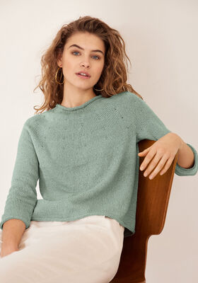 PULLOVER Landlust Sommerseide from Lana Grossa