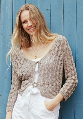 JACKET Solo Lino from Lana Grossa