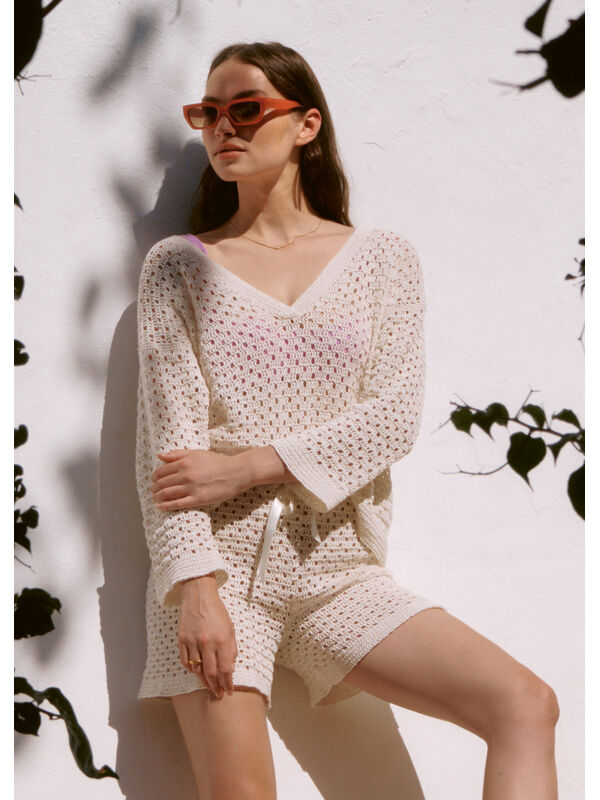 Lana Grossa CROCHET PULLOVER Nastrino