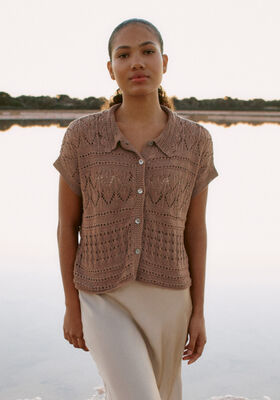 VEST Solo Lino from Lana Grossa