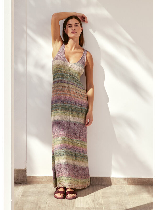 Lana Grossa LONG DRESS Mosaico