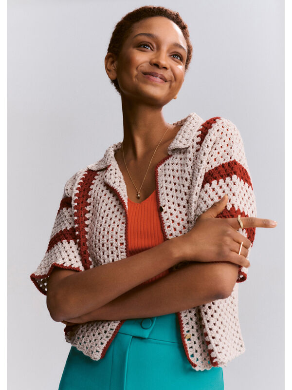 Lana Grossa CROCHET JACKET Brigitte No. 4