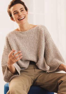 PULLOVER Ecopuno from Lana Grossa