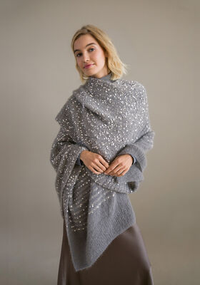 PONCHO Filo di Gio & Cosmo from Lana Grossa