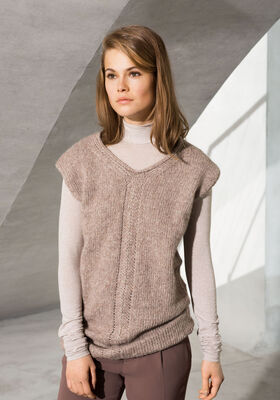VEST Brigitte No. 2 from Lana Grossa