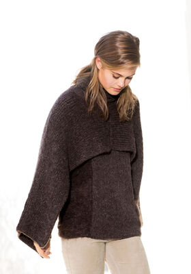 PONCHO Alta Moda Alpaca from Lana Grossa