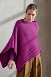 Lana Grossa PONCHO Cool Merino Big
