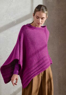 PONCHO Cool Merino Big from Lana Grossa