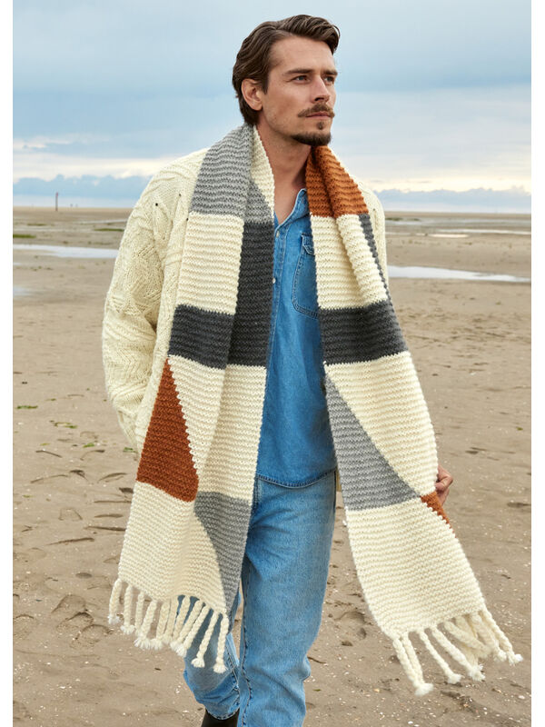 Lana Grossa SCARF Cool Merino Big & Setasuri
