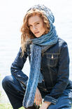 Lana Grossa SCARF WITH HOOD Gomitolo Versione