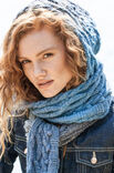 Lana Grossa SCARF WITH HOOD Gomitolo Versione