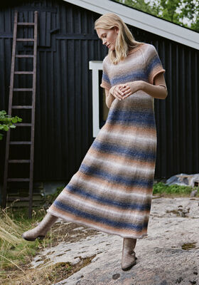 MIDI DRESS Gomitolo Versione from Lana Grossa