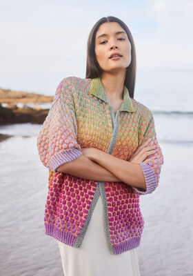 CARDIGAN Cotonella from Lana Grossa