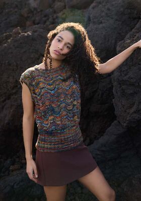 SLIPOVER Cotonella Multi from Lana Grossa