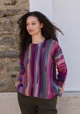 CROCHET PULLOVER Gomitolo Intenso from Lana Grossa