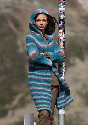 COAT Gomitolo Gala from Lana Grossa