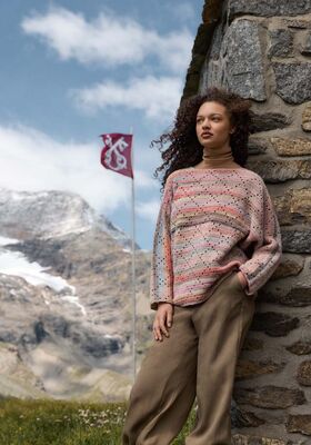 CROCHET PULLOVER Gomitolo Intenso from Lana Grossa