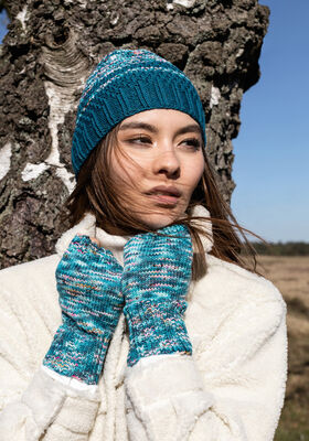 MÜTZE Cool Wool & Cool Wool Hand-dyed from Lana Grossa