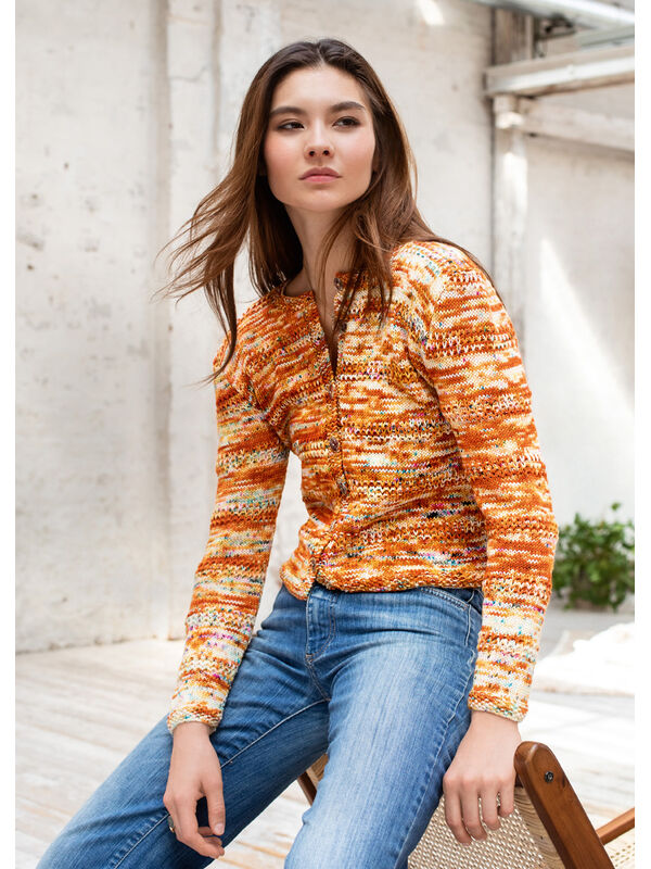 Lana Grossa JACKET Cool Wool Hand-dyed