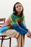 Lana Grossa CROCHET PULLOVER Cool Wool Lace Hand-dyed