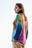 Lana Grossa CROCHET PULLOVER Cool Wool Lace Hand-dyed