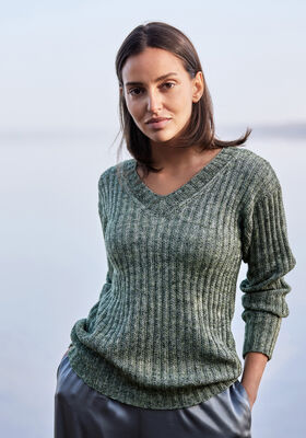 PULLOVER Allora Hand-dyed from Lana Grossa