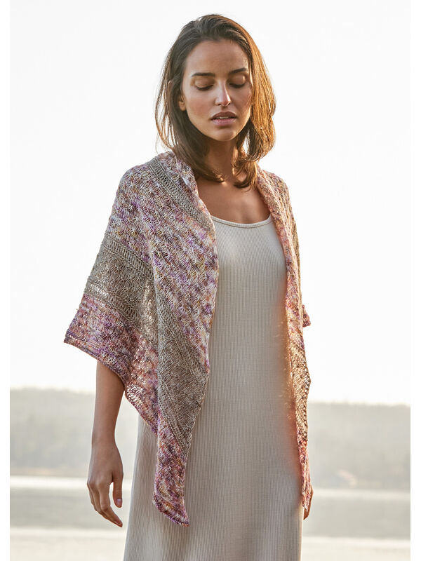 Lana Grossa SHAWL Allora Hand-dyed