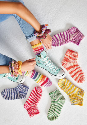 SOCKS Meilenweit 100g Merino Hand-dyed from Lana Grossa