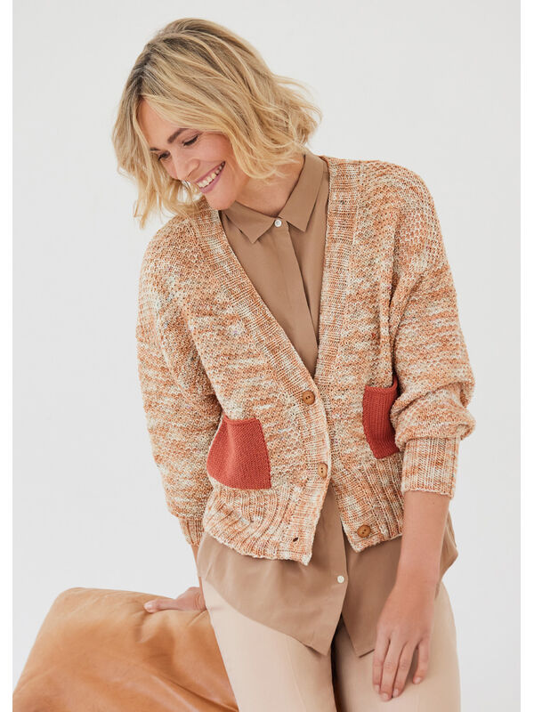 Lana Grossa JACKET Cool Wool hand-dyed & Cool Wool