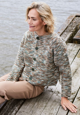 JACKET Cool Wool Hand-dyed from Lana Grossa