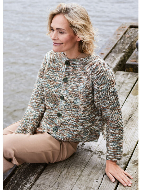 Lana Grossa JACKET Cool Wool Hand-dyed