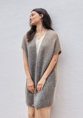 CARDIGAN Cool Wool Lace hand-dyed, Cool Wool Lace & Silkhair from Lana Grossa