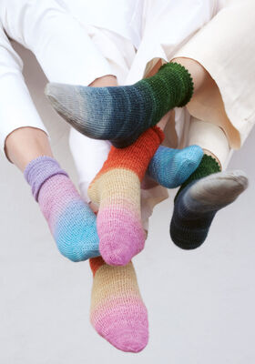 SOCKS Meilenweit 50g Merino Hand-dyed from Lana Grossa