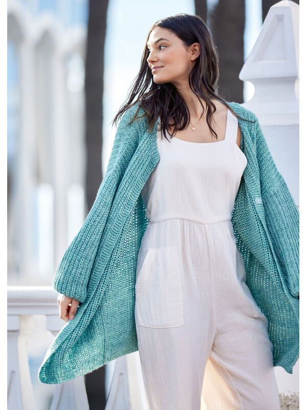 Lana Grossa CARDIGAN Allora hand-dyed