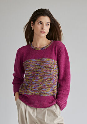 PULLOVER Ecopuno & Ecopuno hand-dyed from Lana Grossa