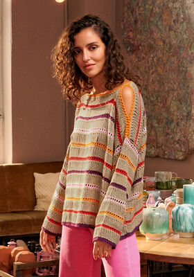PULLOVER Landlust Sommerseide from Lana Grossa