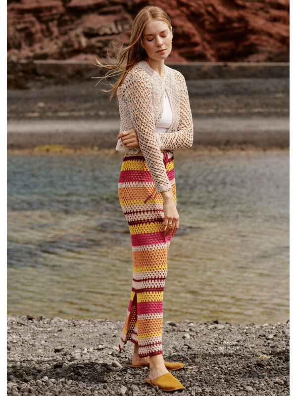 Lana Grossa MAXI-SKIRT Solo Lino