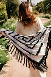Lana Grossa CROCHET THROW Ecopuno