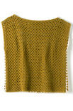 Lana Grossa CROCHET TOP Ecopuno
