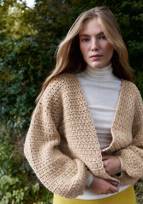CROPPED JACKET Cool Merino Big from Lana Grossa